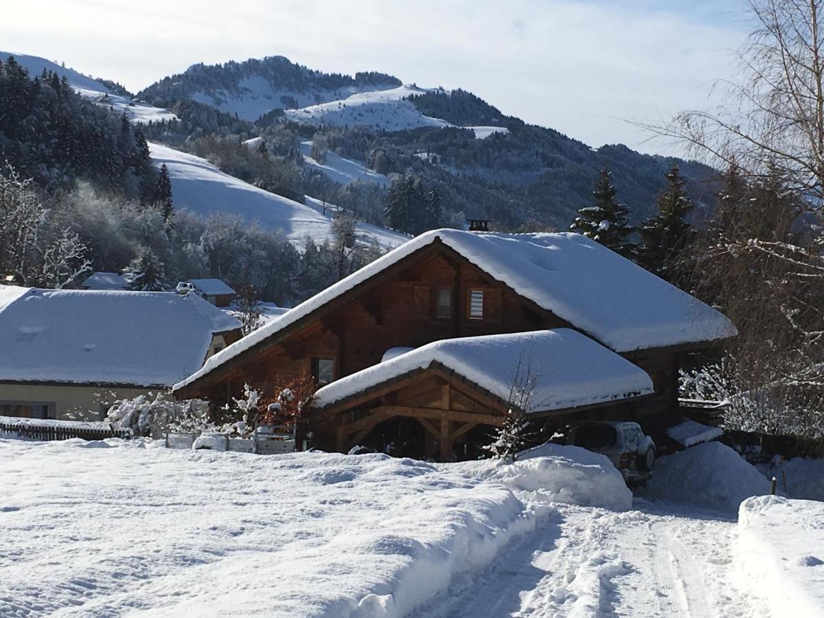 Le Chalet De Doucy Bardet Habère-Poche Dış mekan fotoğraf